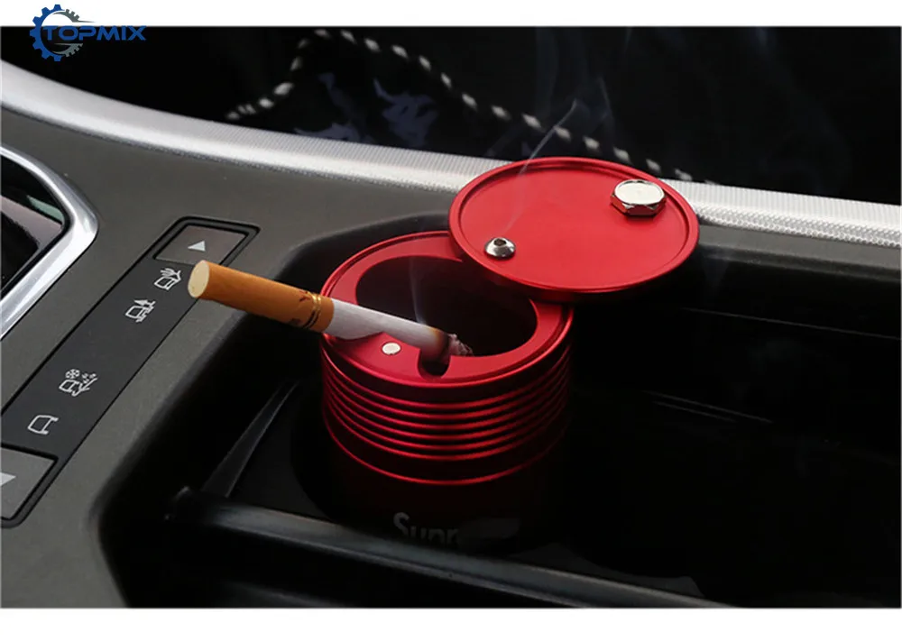 AS-W106-Red Car Ashtray 5