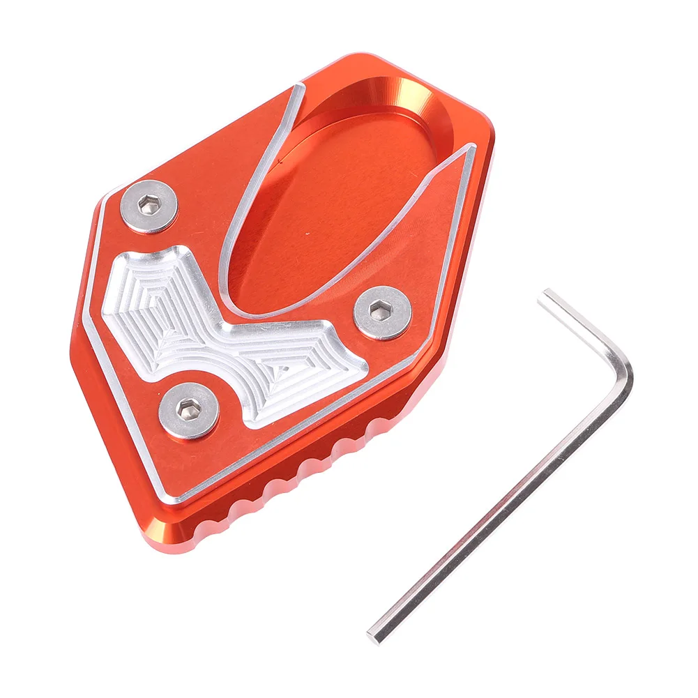 For Suzuki GSX250R GSX-R 250 Kickstand Foot Side Stand Extension Pad Enlarge Support Plate 2017-2018 CNC Motorbike Accessories