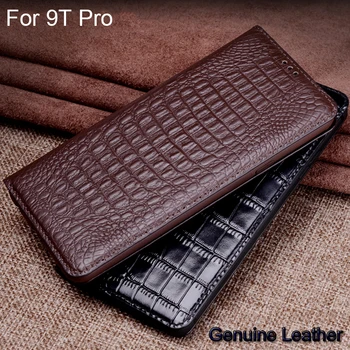

Luxury Genuine Leather Crocodile Pattern Cases For Xiaomi Mi 9T Pro Leather Protection Shell Slim Back Cover 9t 9TPro Coque Case