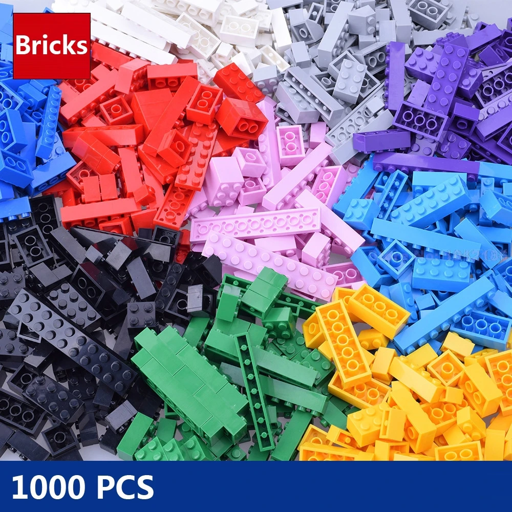 Compatible With Lego Classic 1000Pcs DIY Bulk Building Blocks Creative