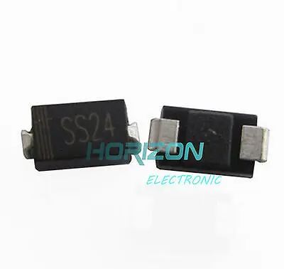 

20PCS 1N5822 SS24 DO-214AA SMB DIODE SCHOTTKY 2A 40V GOOD