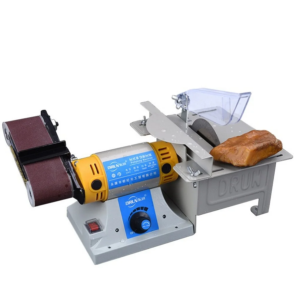 

Sander Desktop Multifunction Belt Sander Jade Table Saw Mill Woodworking Polishing Cutting Machine knife sharpener 220V DIY