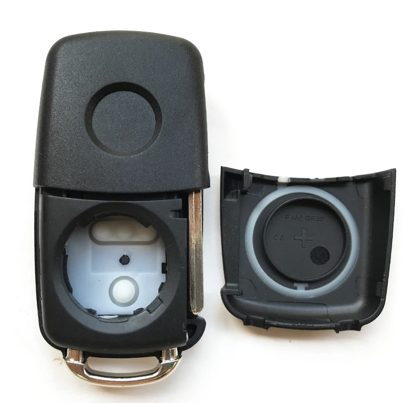 4/5 кнопки дистанционного ключа оболочки чехол для VW sharagan Sharan Multivan Caravelle T5 сменный флип-ключ для автомобиля крышка пустой брелок