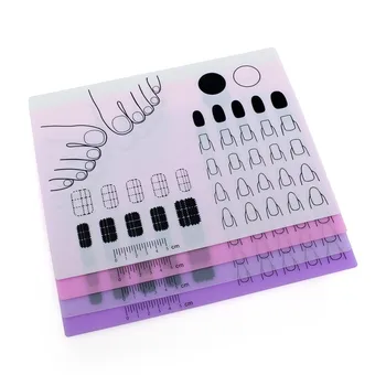 

4 Colors Foldable Silicone Pillow Hand Foot Holder Nail Art Salon Practice Cushion Lace Table Washable Mat Pad Washable Q8