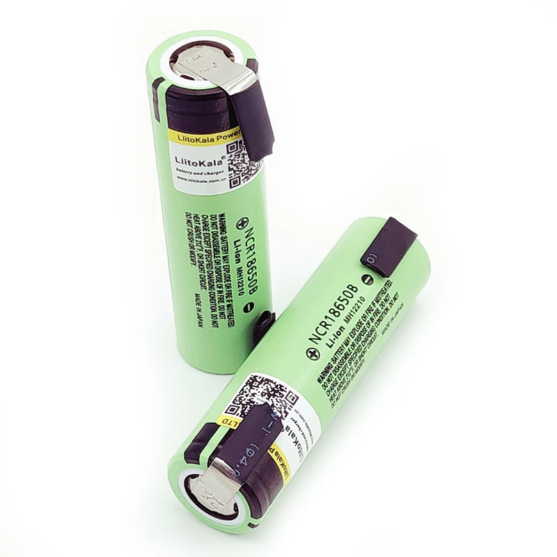 Liitokala новая Оригинальная NCR18650B 3,7 V 18650 3400mAh 18650 перезаряжаемая литиевая батарея+ никелевая деталь DIY