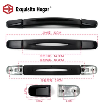 

Suitcase Pull Rod Box Handle Fitting Pull Rod Handle Suitcase Fix Holders Box Pull Carry Strap Luggage Repair Handle Part