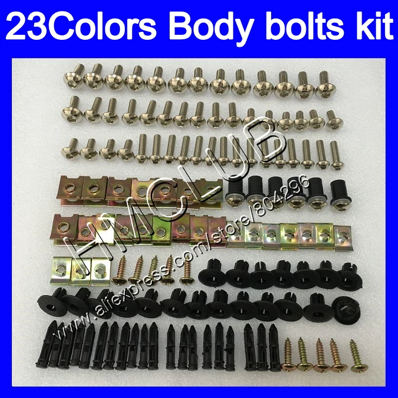 Полный Обтекатель Болты Комплект для YAMAHA YZF R3 R25 14 15 16 YZF-R3 YZF-R25 YZFR3 YZFR25 16 всего тела винты винт с мелкой резьбой