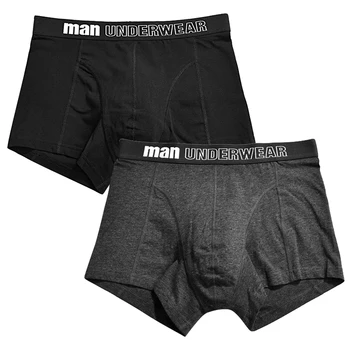 

2pc/lot Big size Boxers shorts Men Underwear Men Brand Boxershorts Cotton Soft Fabric Breathable Sexy Homme Bokser Man Underpant