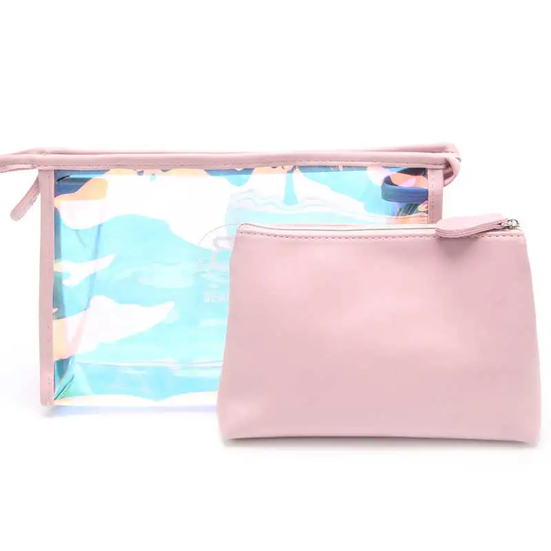 Женский кожаный кошелек daeneris, Женский дизайнерский роскошный клатч, сумки для женщин, клатч с лазерной отделкой, женские сумки - Цвет: pink