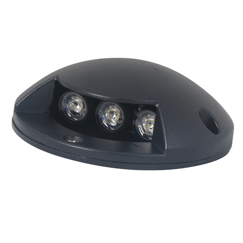 IP67 3 Вт Светодиодный светильник для ног s угловой светильник светодиодный наружный светильник s 220 В 110 в 12 В 12 В светодиодный шаговый светильник поверхностного монтажа светодиодный подземный светильник
