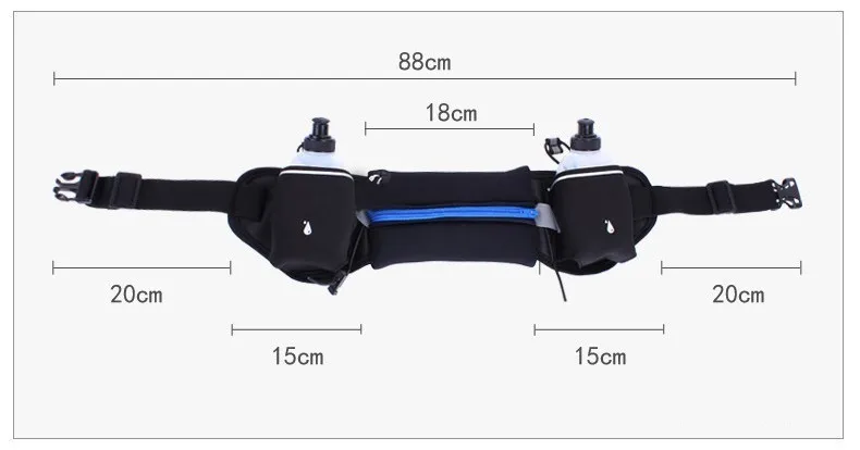 Тренировочный гидратационный пояс для мужчин/женщин, марафонская сумка, сумка для бутылки воды, держатель для бега, для спорта на открытом воздухе, пояс для фитнеса, поясная сумка