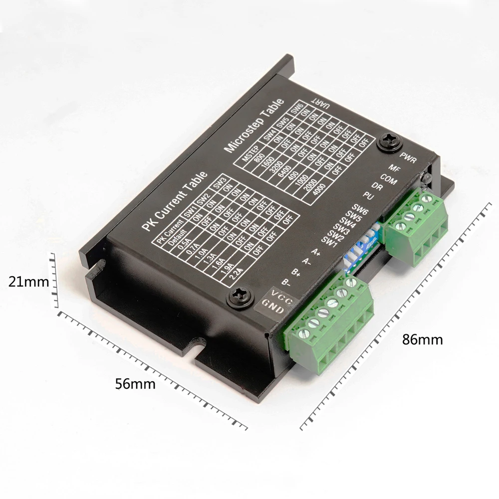 Драйвер шагового двигателя FMDD36D22NOM DC12V 36V 0 3 A для FSL30 Mini Linear Slide Motion Guide Rail Stage