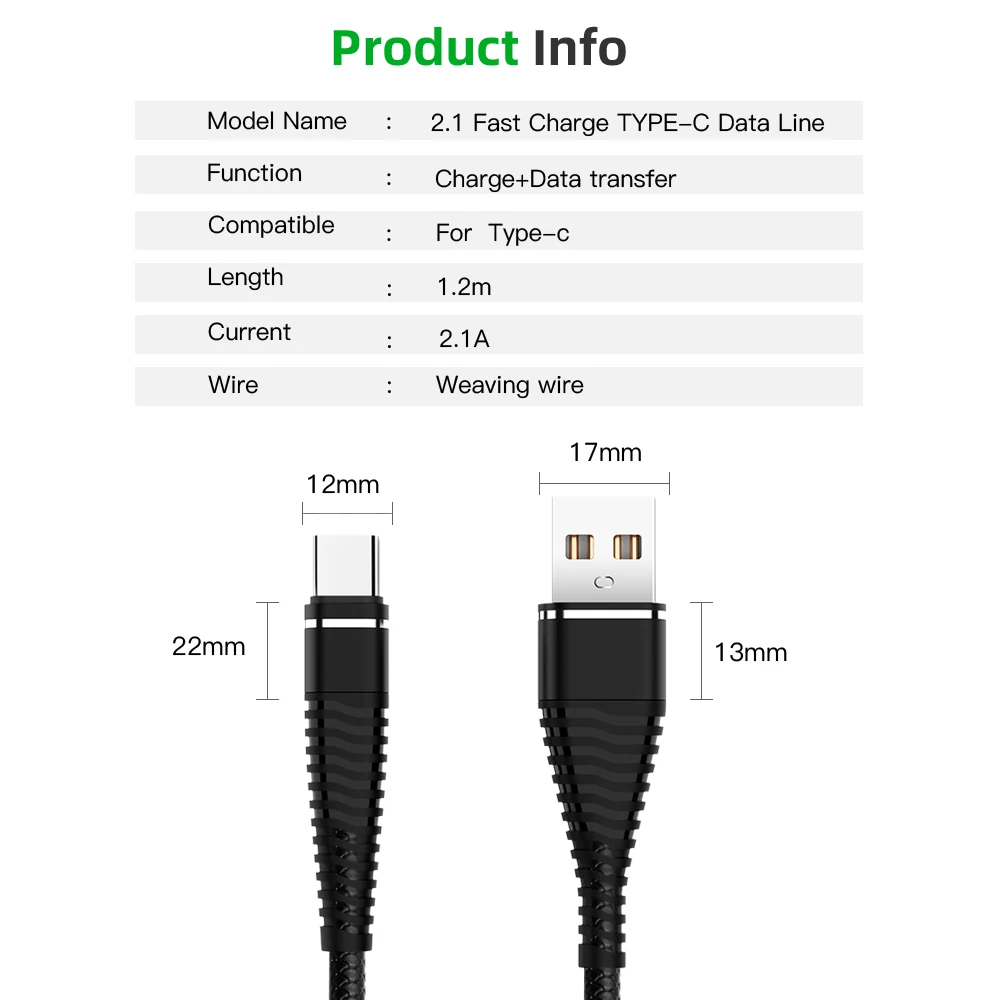 USB C Micro USB кабель для huawei samsung Весна зарядка зарядное устройство адаптер usb type C кабели для мобильных телефонов для Xiaomi