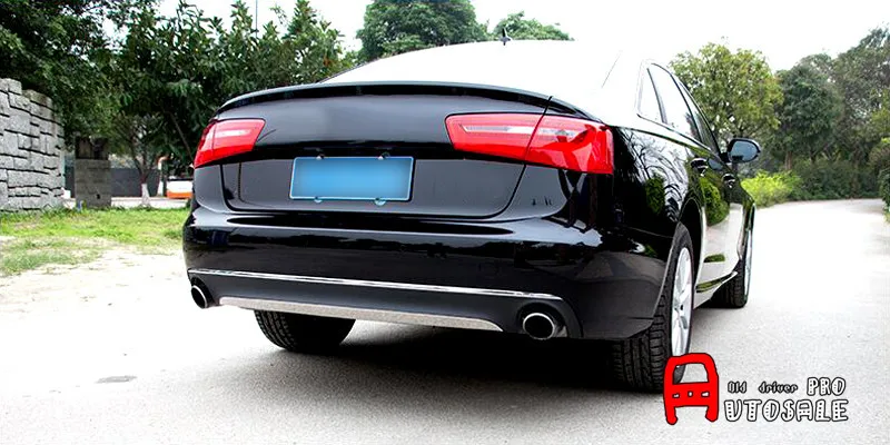 Для Audi A6 C7 2012 2013 2014 2015 из нержавеющей стали хромированный для стайлинга