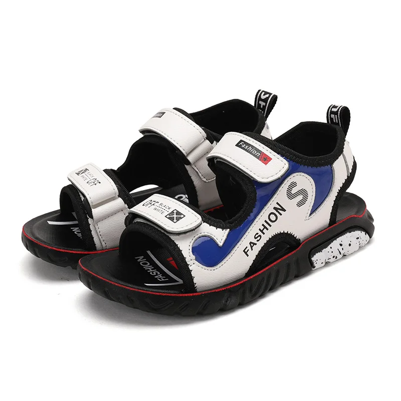 

Bekamille Children Sandals For Boys Toddler Shoes Flat Soft Bottom New Shoes Summer Fashion Sandals Anti-Slippery Casual