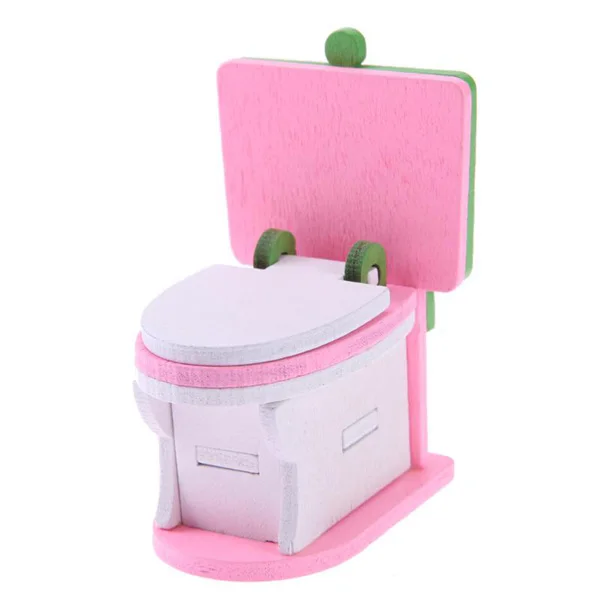 1 set Baby Wooden Dollhouse Furniture Dolls House Miniature Child Play Toys Gifts #10