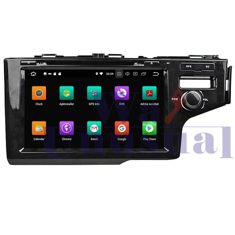 roof mount car dvd player For Honda Fit 2014 RHD