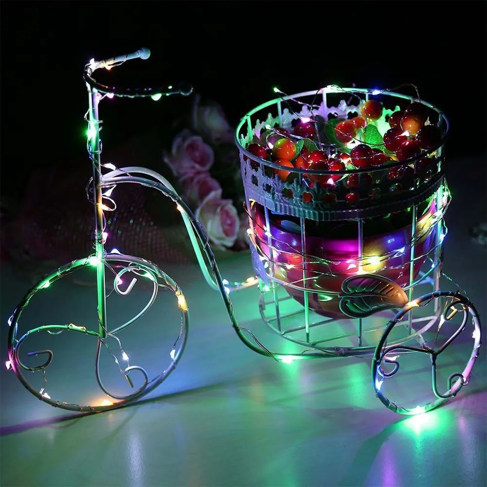 30M 50M LED Christmas Copper Silver Wire String Light DC 12V Remote Control Fairy Lights Xmas Tree Party Wedding Home Decor Lamp (2)