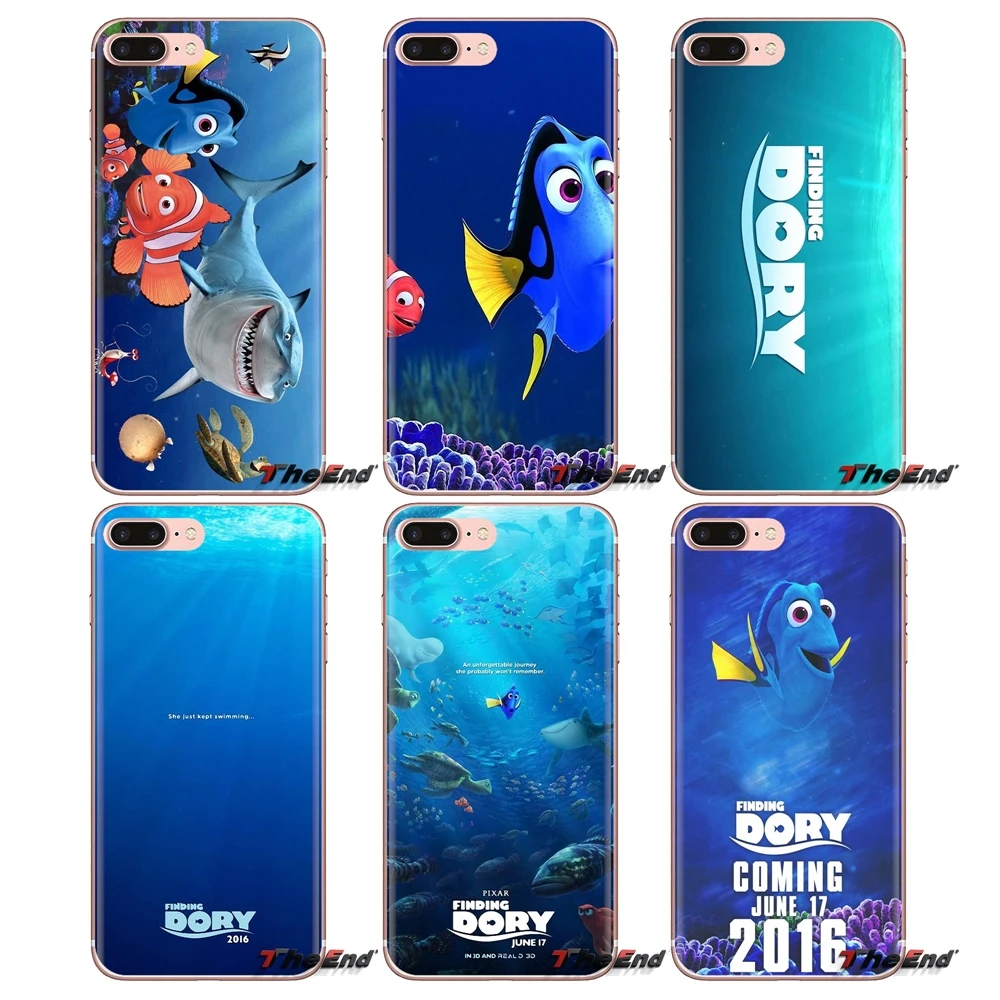 Силиконовые чехлы для телефонов Finding Dory 2016 Movie Huawei Nova 2 3 2i 3i Y6 Y7 Y9 Prime Pro GR3 GR5 2017 2018 2019