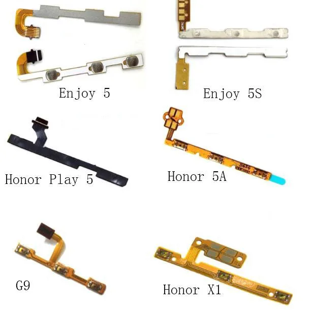 Гибкий кабель для Huawei Honor 5 3C 4X 4C X1 X2 Play 4X/C Enjoy G510 G730 G9 Кнопки громкости|volume button|flex