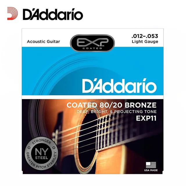 お買得限定品☆夏売れ筋 新品 D'Addario ダダリオ アコースティックギター弦 EXP16 通販