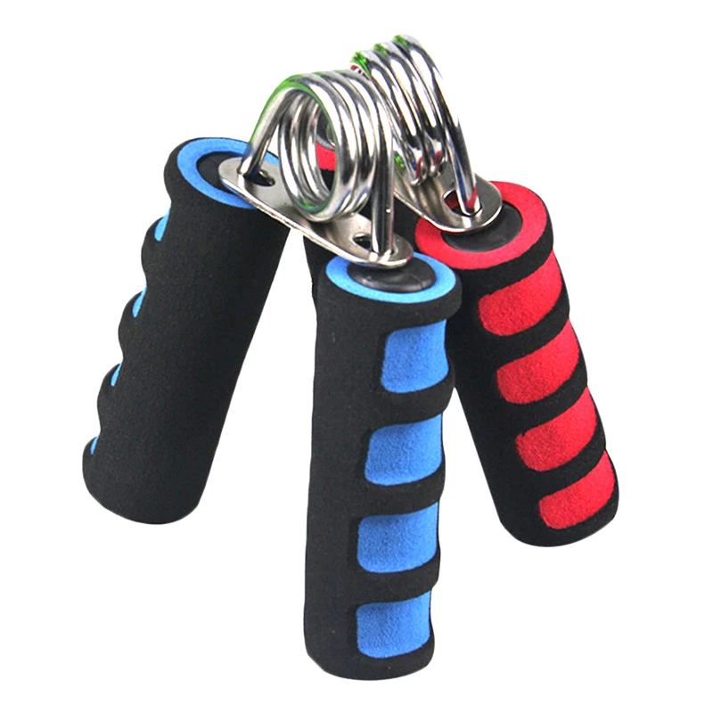

Foam A Type Hand Grip Fitness Forearm Strength Carpal Expander Stainless Steel Arms Gym Power Home Finger Training Equipment