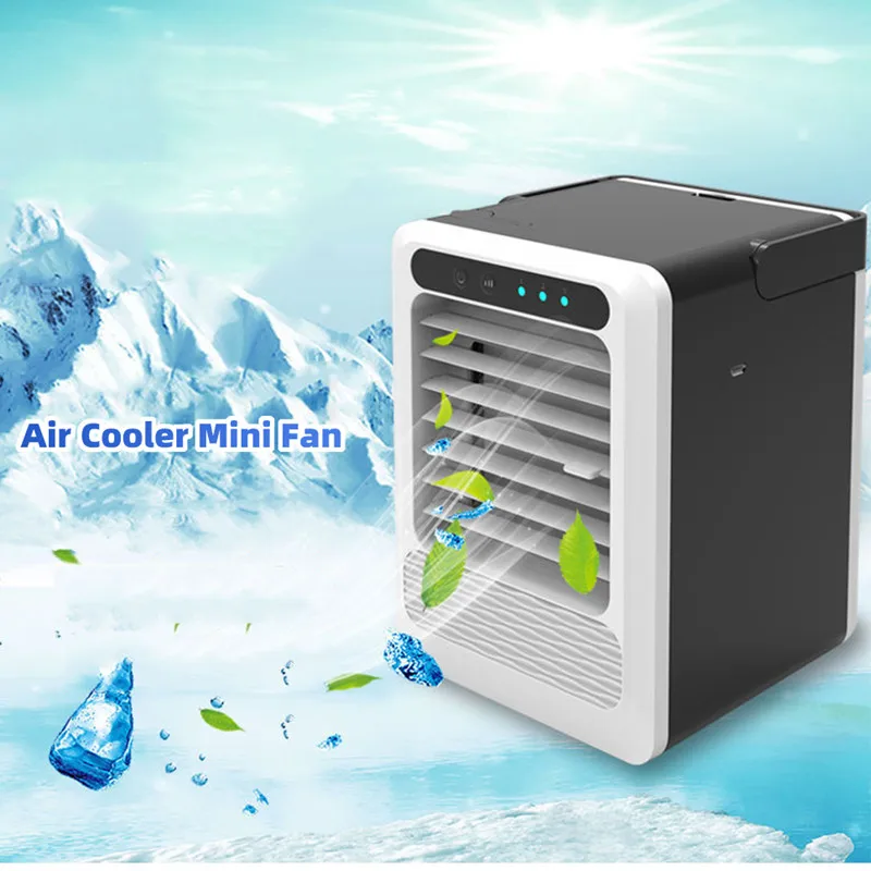 

Small Air Conditioning Appliances Mini Fans Air Cooling Fan Summer Portable Conditioner Humidifier For Office Home DC motor
