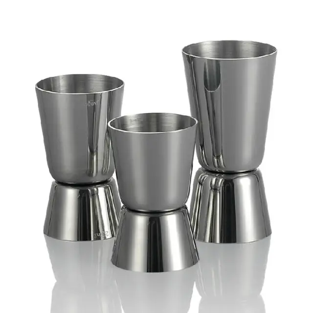 cocktail shaker measuring glass