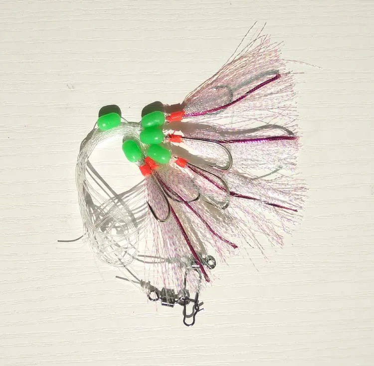 aliexpress.com : buy 10pcs 6/0 sea rig sabiki rigs sea