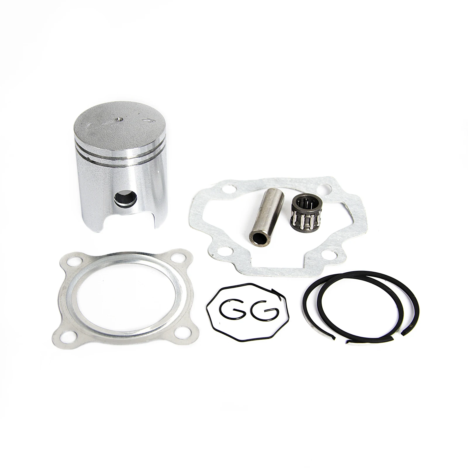 Piston Ring Kit Gasket Wrist Pin Bearing Set For Yamaha PW50 PW 50 Y