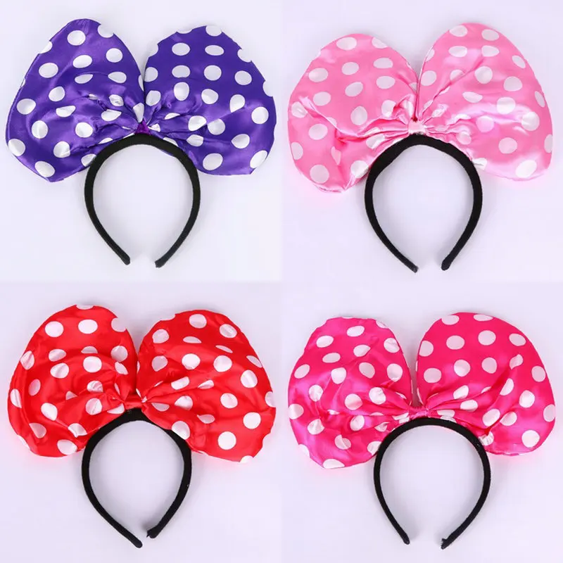 

Top Fashion 10pcs/lot Christmas Party Supplies Hair Accessory Luminous Flashing Headbands Led Light up Headwear Toys For Kids