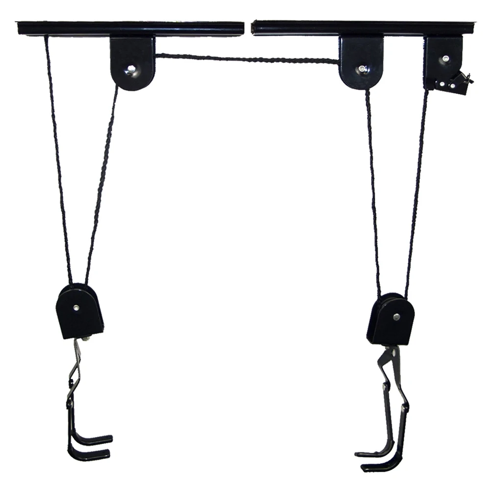 Bicycle Ceiling Lift Cargo Racks Bike Storage Garage Hanger Mounted Hoist Pulley Rack Metal Lift Assemblies Bike Cover Parts Bicycle Display Rack Bicycle Liftbicycle Display Aliexpress