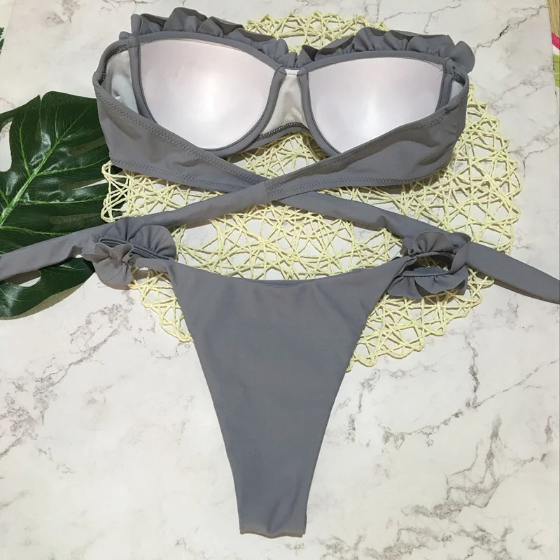 HTB1iGQSaLvsK1Rjy0Fiq6zwtXXaW sexy leopard bikinis 2019 women swimwear women bandage swimsuit push up bathing suit maillot de bain femme thong biquinis