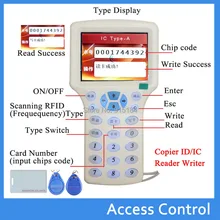 9 частотных копий зашифрованных NFC смарт-карт Дубликатор RFID Копир/программист ID/IC считыватель+ 5 125 кГц+ 5 13,56 МГц UID карты