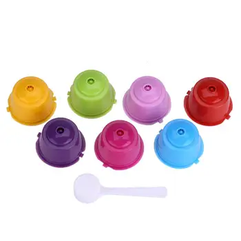 23457Pcs Reusable Refillable Magic Coffee Capsule Nescafe Dolce Gusto Nespresso Capsule Holder For Coffee Maker Machines 23457Pcs Reusable Refillable Magic Coffee Capsule Nescafe Dolce Gusto Nespresso Capsule Holder For Coffee Maker Machines