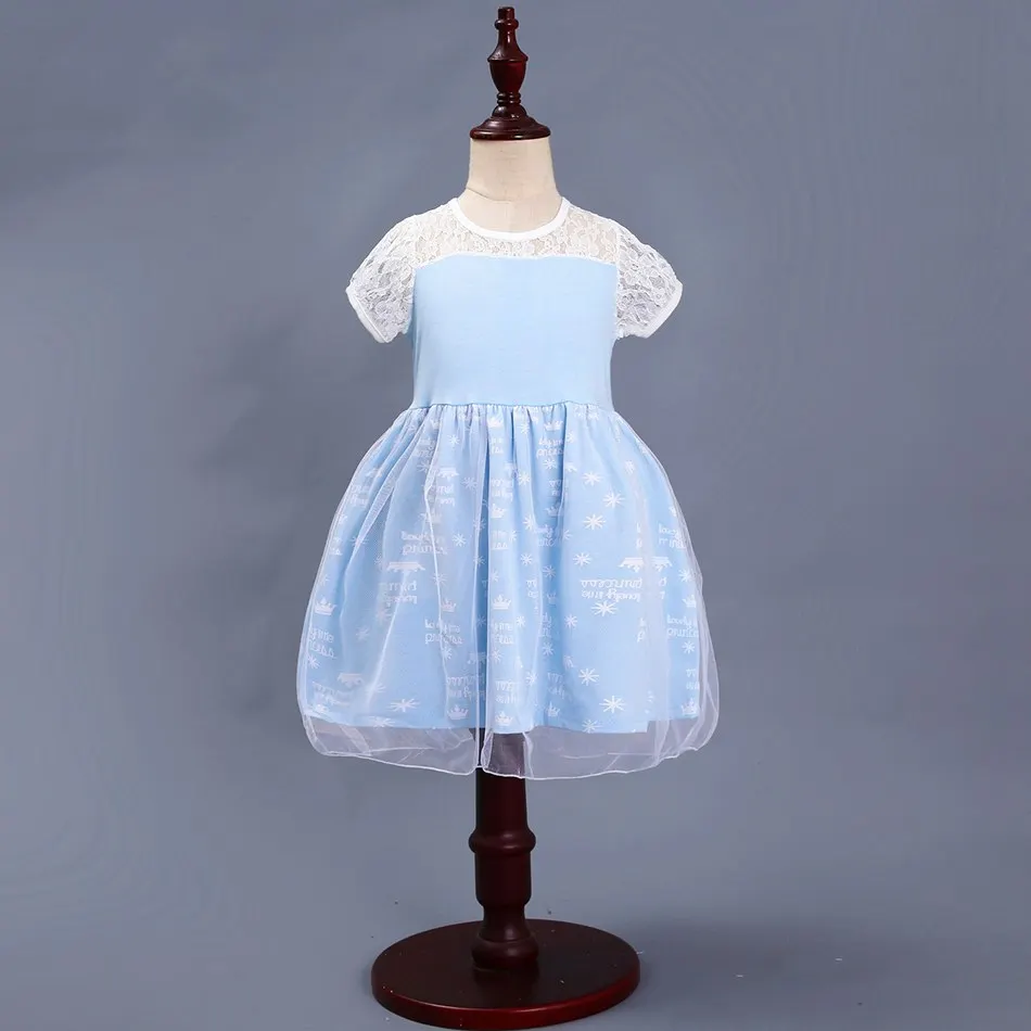 Elsa Anna Princess Cosplay Costume (12)