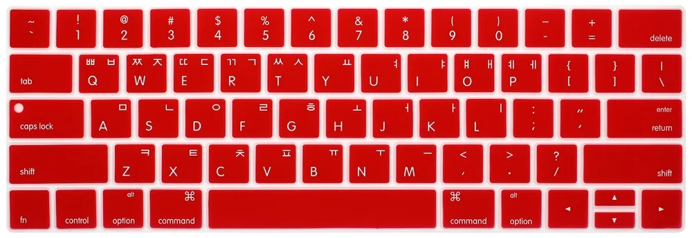Корейская клавиатура кожи для Macbook Pro 13 &quotA1706 15&quot A1707 с сенсорной панелью США