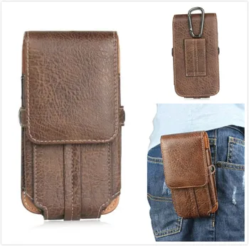 

Stone pattern pu Leather Waist Bag Clip Belt Cover Case For Huawei Enjoy 7 Plus/ Honor 6C/ Y5 2017/Nova Youth/P10 Lite/Honor V9
