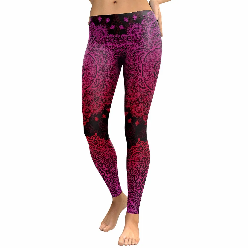 New photo Pink Mandala Leggings (1)