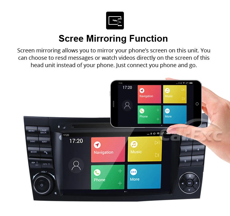 Best Android 9.0 Octa Cores Car DVD For Mercedes Benz E-Class/W211 E200 E220 E240 E350 E280 E300 With 3G/4G WIFI Radio GPS Carplay 19