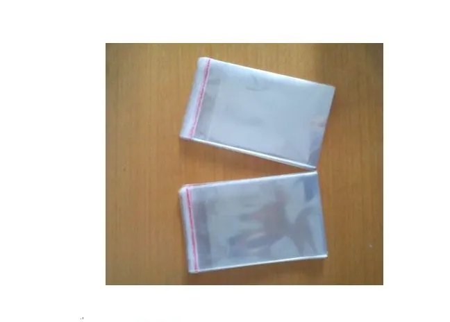 clear self adhesive plastic bag017