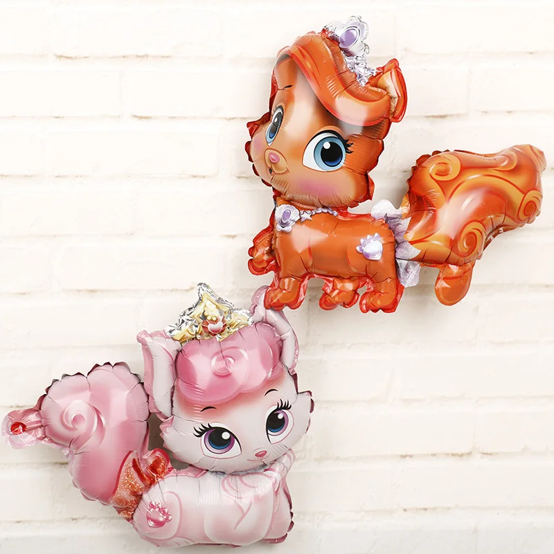 

16inch Crown Fox Foil Balloons Lovely Animal Monkey Air Globos Baby Shower Happy Birthday Party Decorations Kids Toys Gift 20pcs