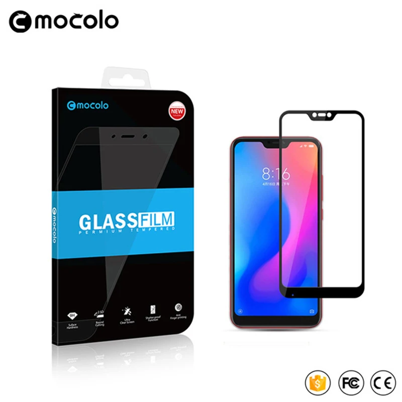 

Mocolo 2.5D 9H Full Cover Tempered Glass Film On For Xiaomi Mi A2 Lite A3 MiA2 MiA3 A2Lite MiA 2 3 4 32/64 GB Protector Light