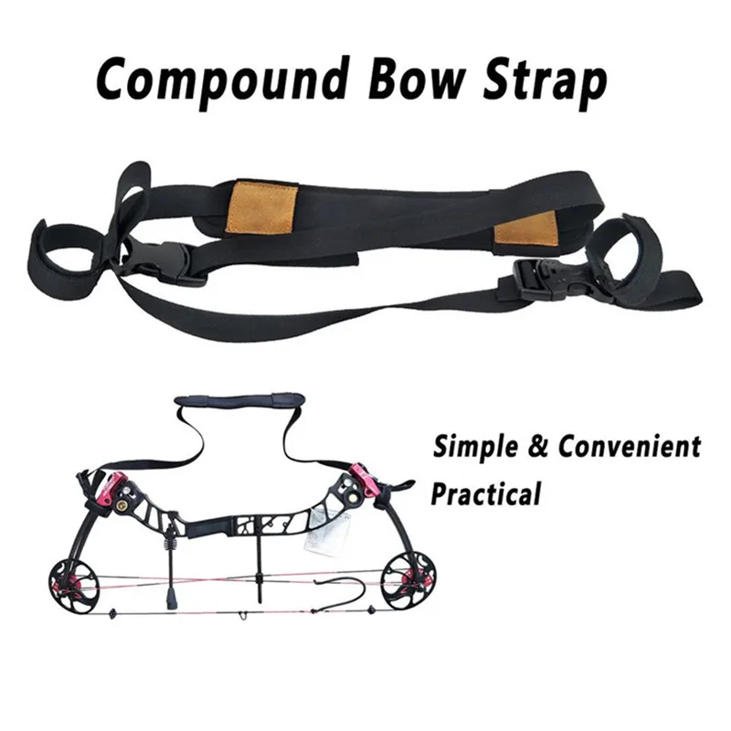 Archery Portable Compound Bow Sling Bag Compound Bow Straps For Hunting