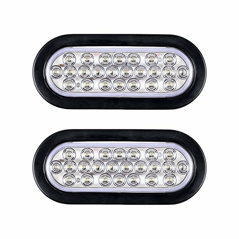 2 шт. 6 24 светодиодный грузовик задний фонарь прицепа обратного резервного