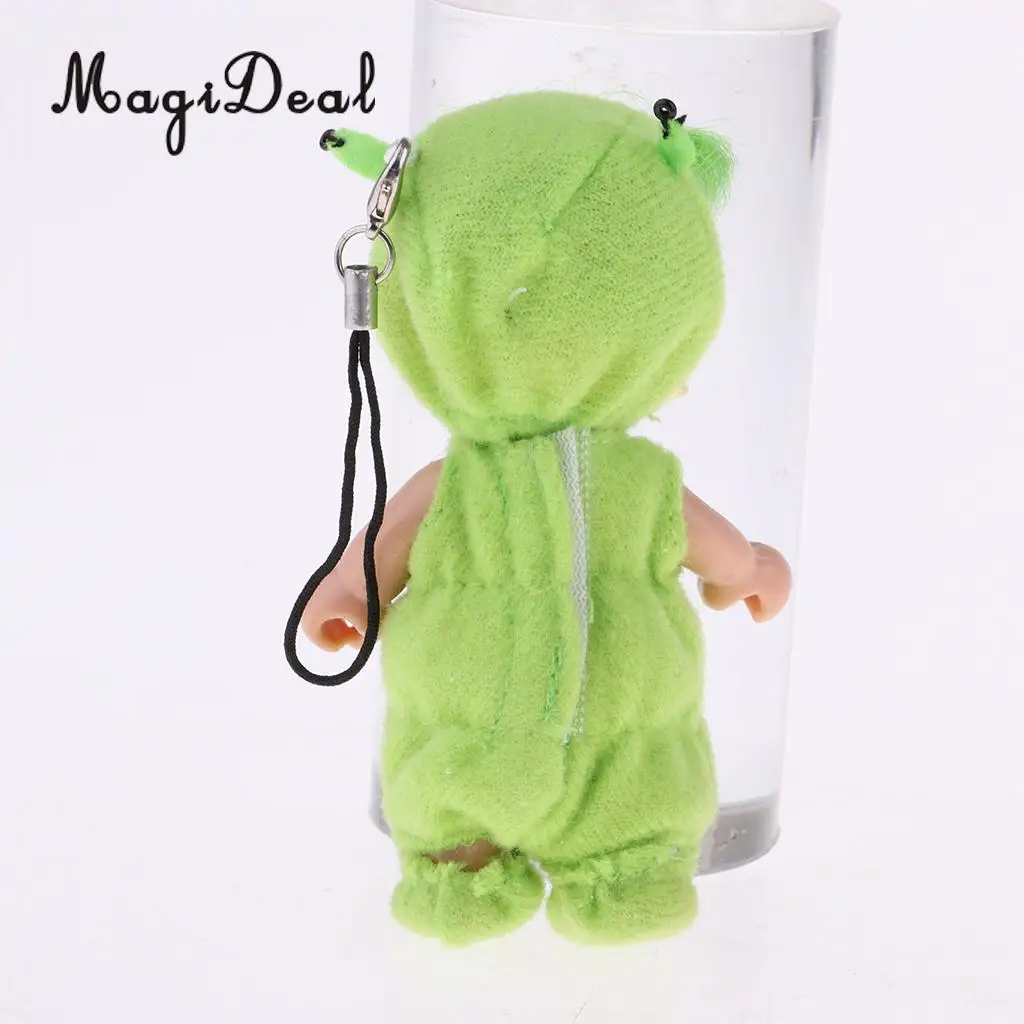 10cm Kids Toys - Mini Doll Model Keychain For Kurhn Dudy Doll Keychain Righ On Dolls' Head - Convenient To Carry