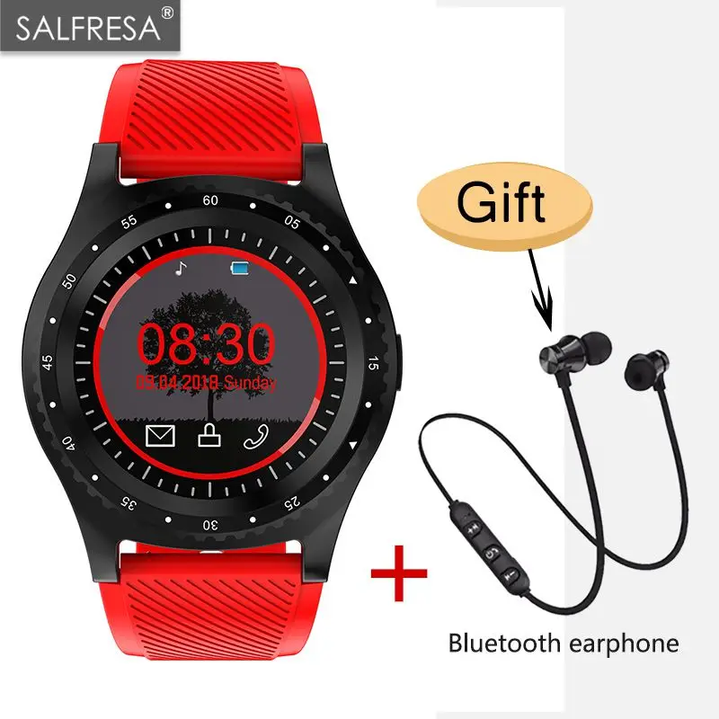 

Smart Watch With Camera Bluetooth Sports Watch SALFRESA L9 Fitness Monitor Support SIM Card Smartwatch For Xiaomi Huawei Samsung