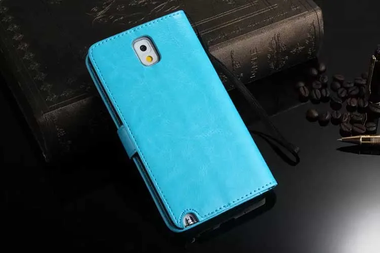Кожаный Чехол Note3 в стиле ретро для samsung Galaxy Note 3 III N9000 N9005 N9006, Стильный флип-кошелек с держателями для карт, чехол для телефона