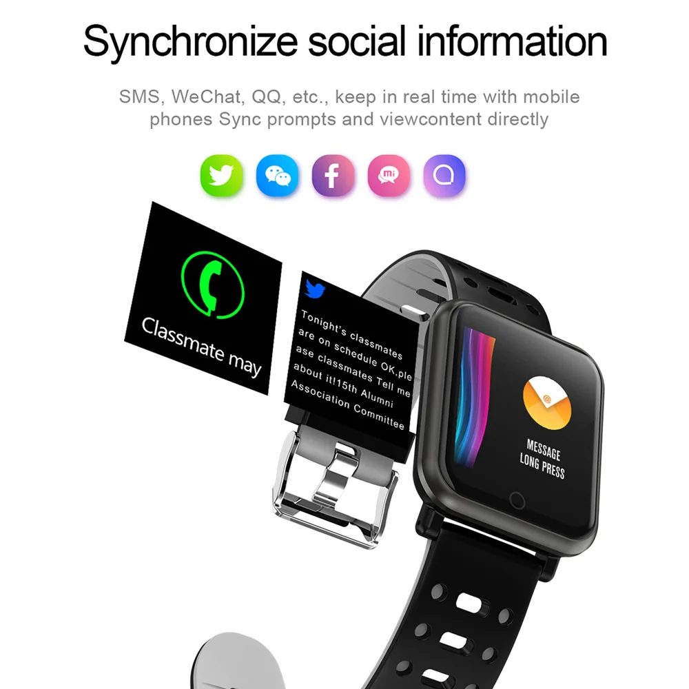  COLMI CP11 Smart Watch IP68 Waterproof Heart Rate Monitor Fitness tracker Men Swimming Smartwatch f - 33041791422