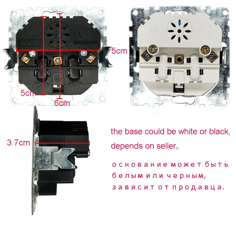 Настенная розетка usb,, двойной USB порт для зарядки, 5 В, 2 А, настенное зарядное устройство, адаптер, европейская розетка с usb разъемом питания, белый LZ-19